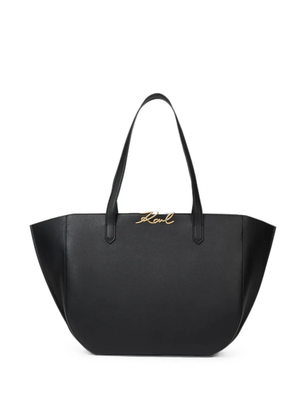 Karl Lagerfeld Medium K Signature shopper Zwart