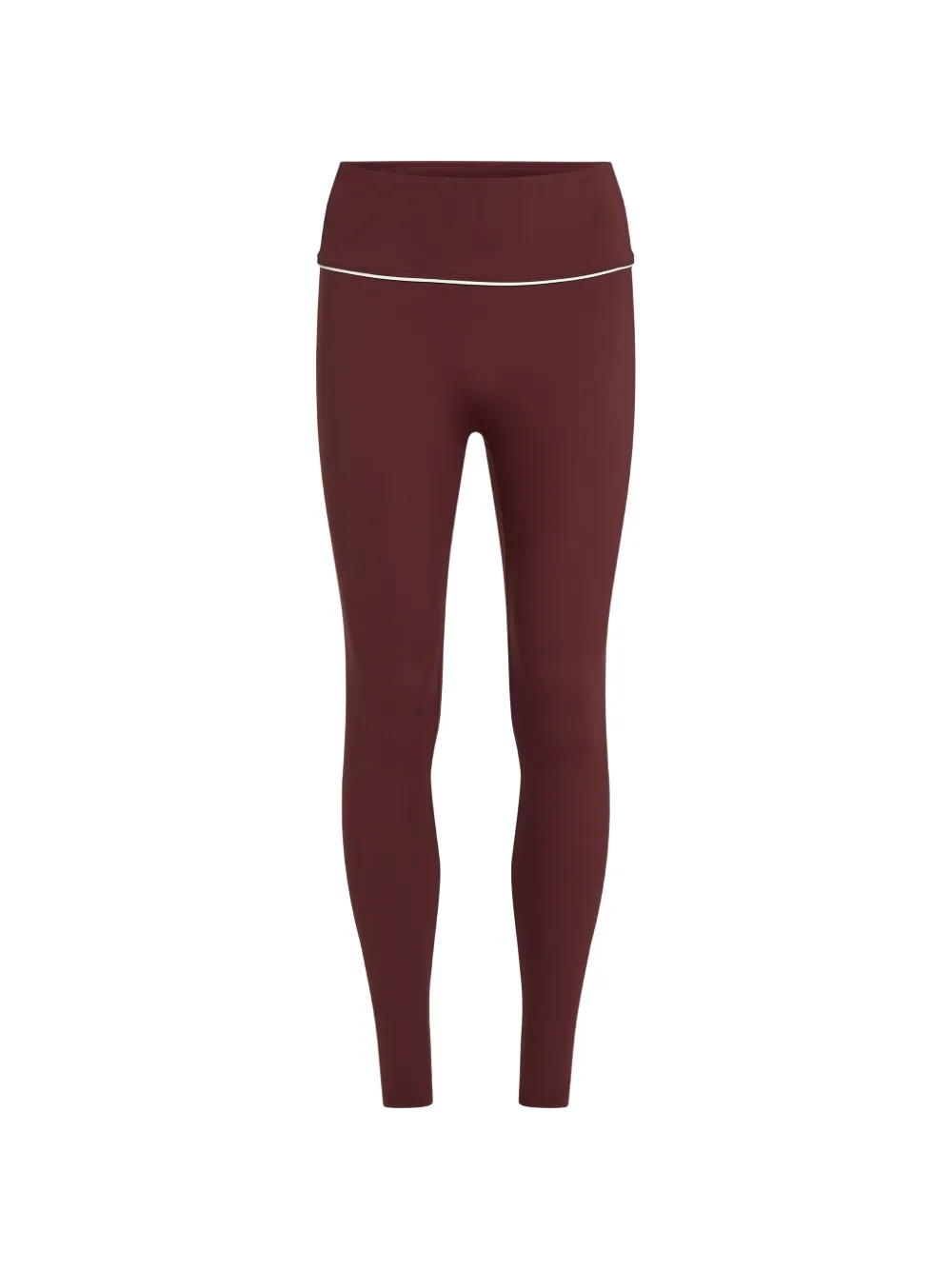 Karl Lagerfeld Athleisure Leggings mit Kontrastpaspeln - Rot