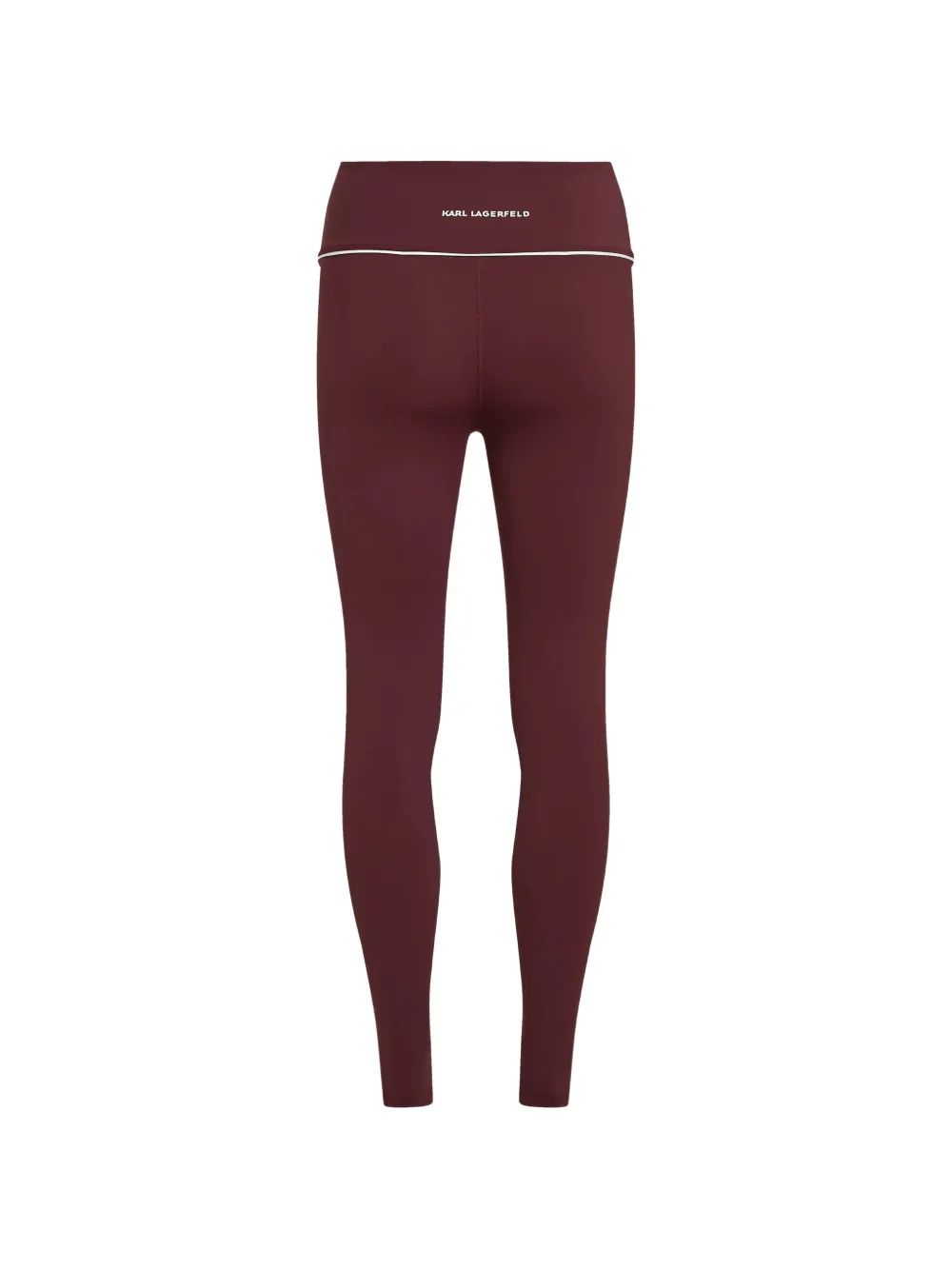 Karl Lagerfeld Athleisure legging met contrasterende afwerking Rood