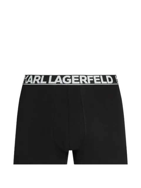 Karl Lagerfeld bold-logo trunks (pack of five)