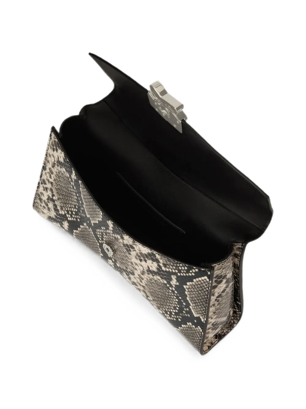 Karl Lagerfeld K Autograph Twist tas met handvat Zwart