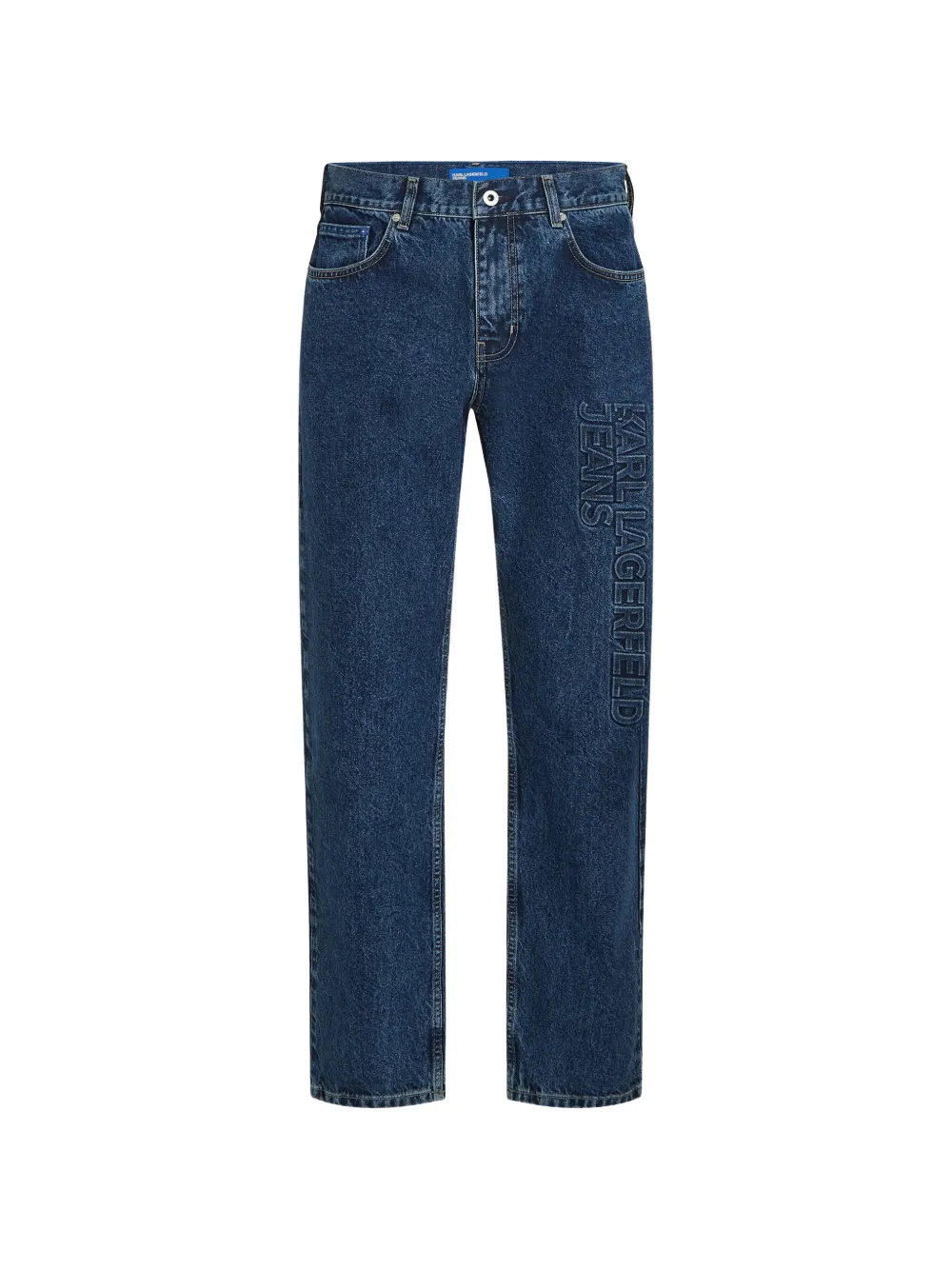 Karl Lagerfeld Jeans Jeans mit geradem Bein - Blau