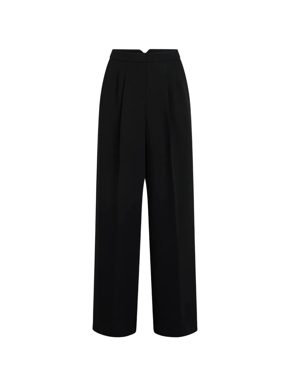 Karl Lagerfeld Karl Studio broek met wijde pijpen Zwart