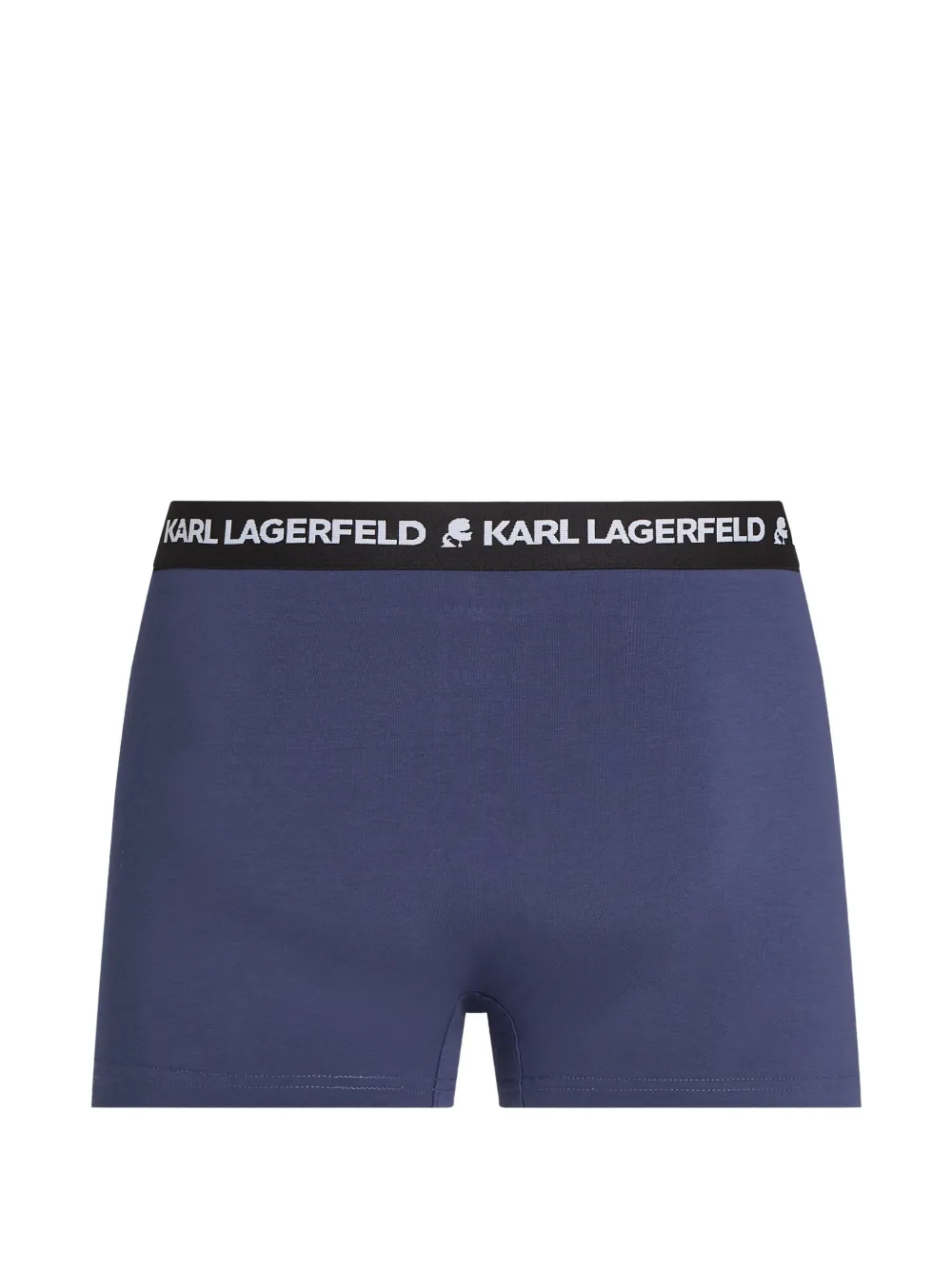 Karl Lagerfeld Zeven boxershrots met logo Blauw