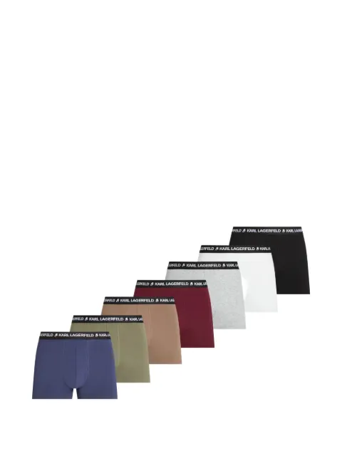 Karl Lagerfeld logo trunks (pack of seven)