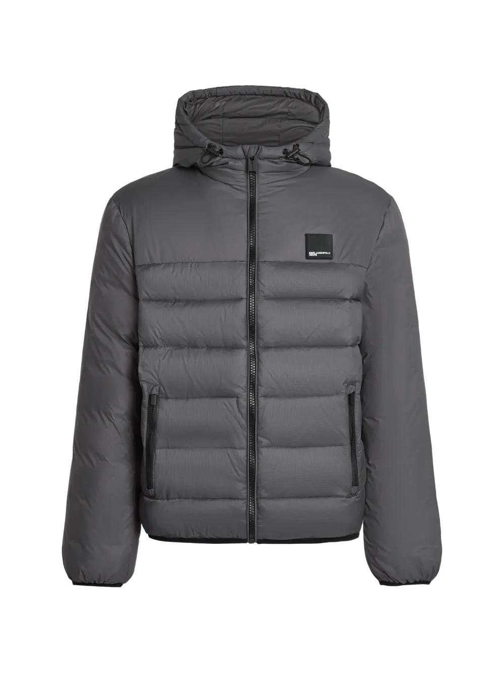 Karl Lagerfeld Jeans light padded jacket - Grigio