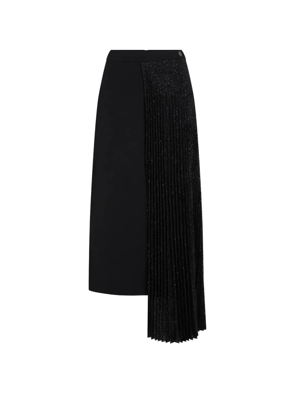 Karl Lagerfeld Asymmetrischer Paillettenrock - Schwarz