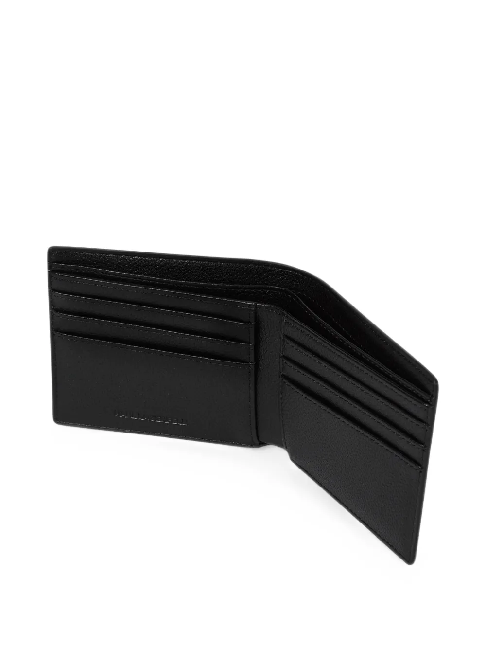 Karl Lagerfeld K Monogram perforated wallet Zwart
