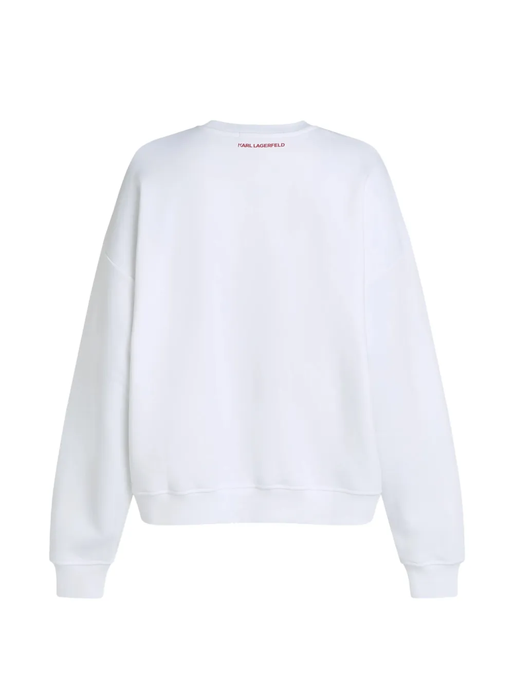 Karl Lagerfeld Ikon Choupette Muse sweater Wit