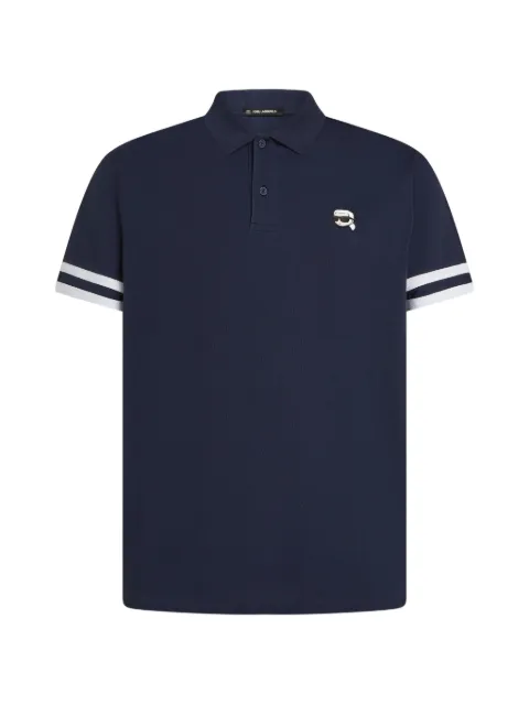 Karl Lagerfeld playera tipo polo Ikon