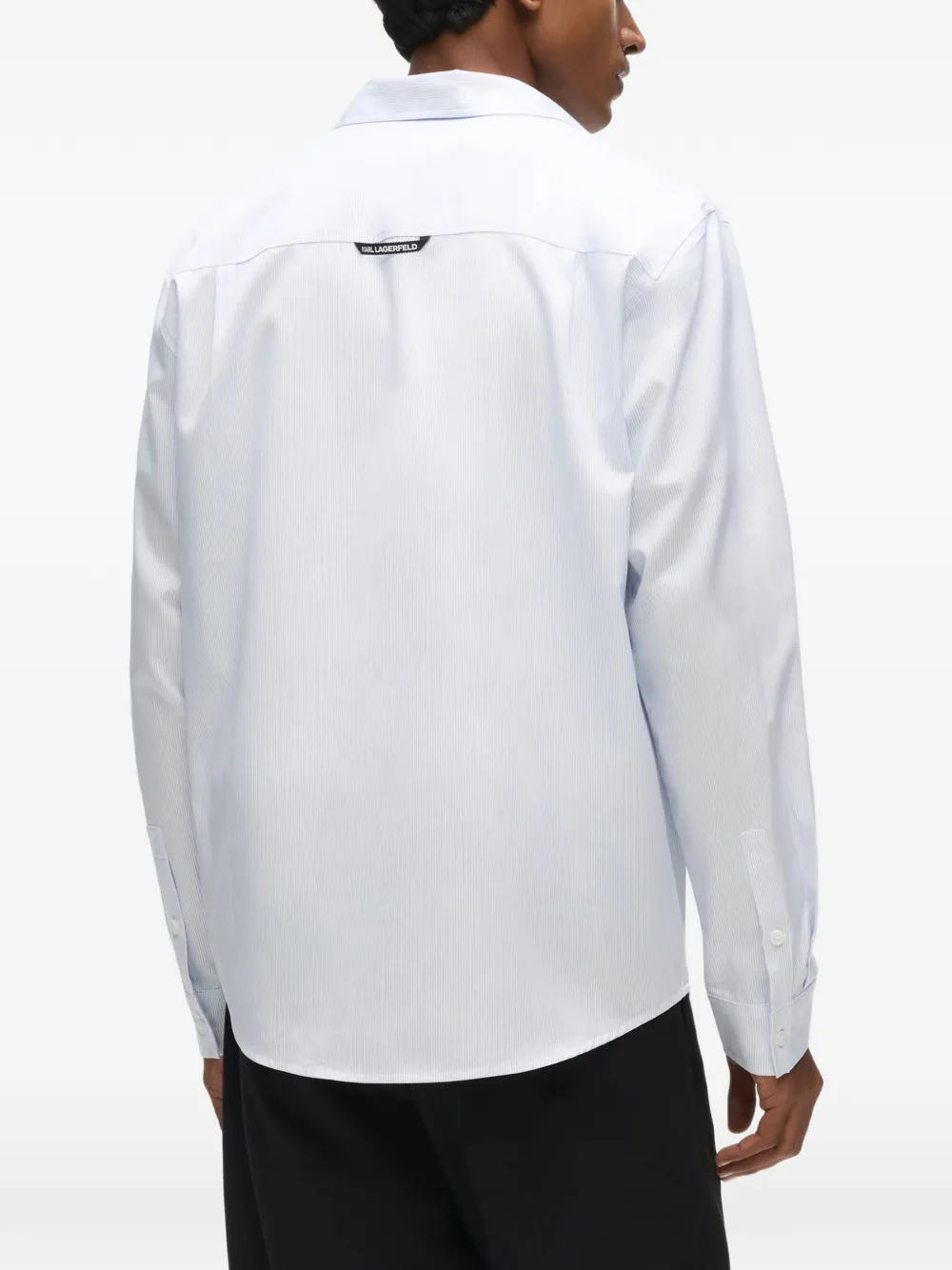 Karl Lagerfeld Kameo katoenen overhemd Blauw