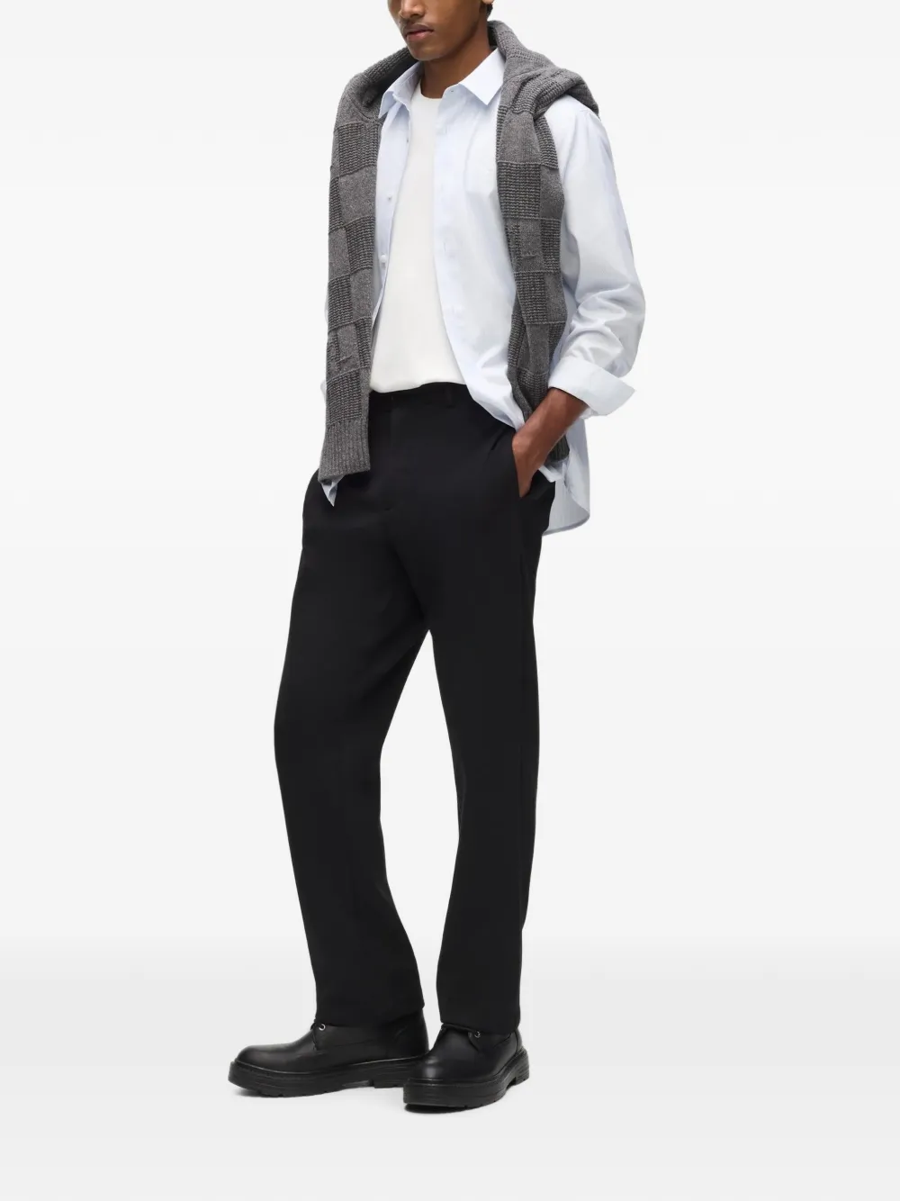 Karl Lagerfeld Kameo katoenen overhemd Blauw