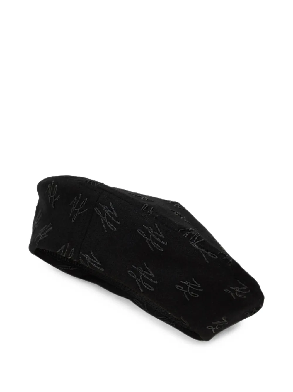 Karl Lagerfeld Basco K/Autograph con glitter - Nero