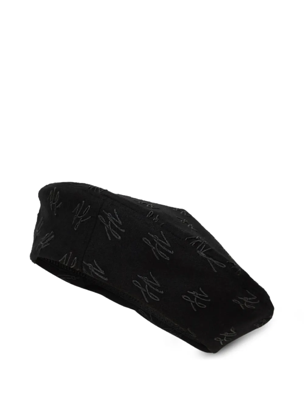 Karl Lagerfeld Basco K/Autograph con glitter - Nero