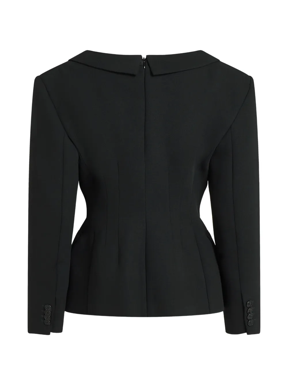 Karl Lagerfeld Karl Studio blazer met brede schouders Zwart