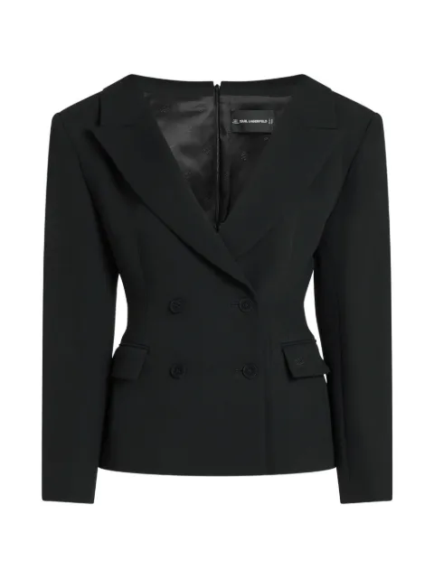 Karl Lagerfeld Karl Studio wide shoulder blazer