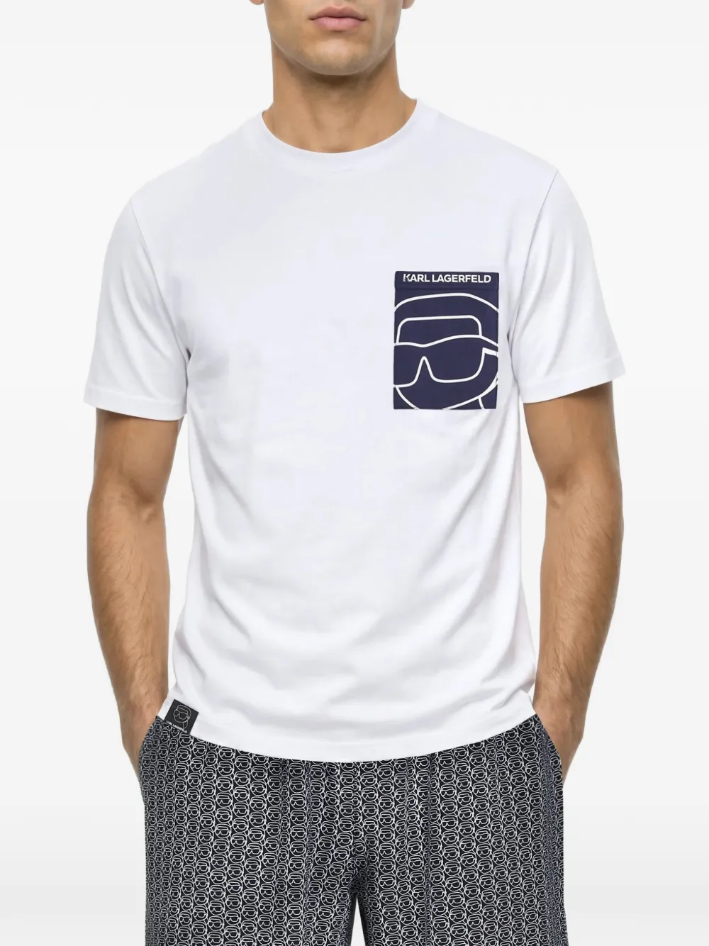 Karl Lagerfeld Ikon pyjama Wit
