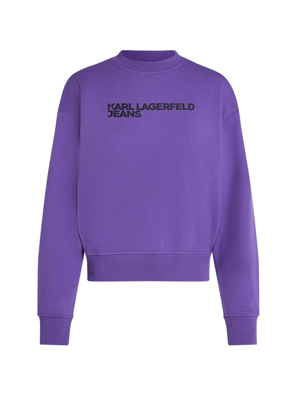 Karl Lagerfeld Jeans Sweater met logo Paars