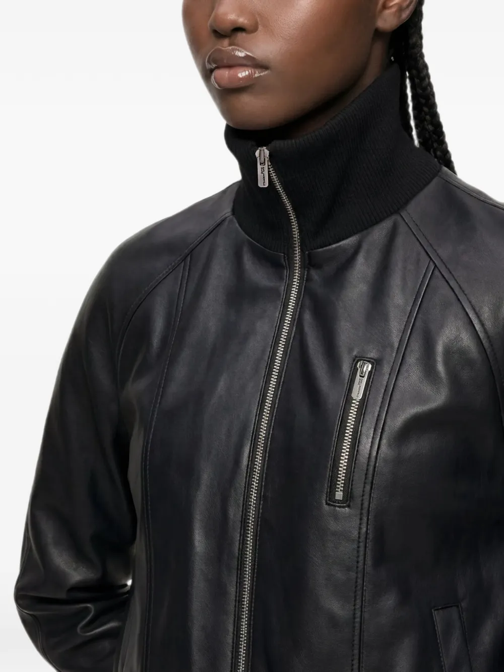 Karl Lagerfeld Jeans x Pietro Terzini jack met rits Zwart