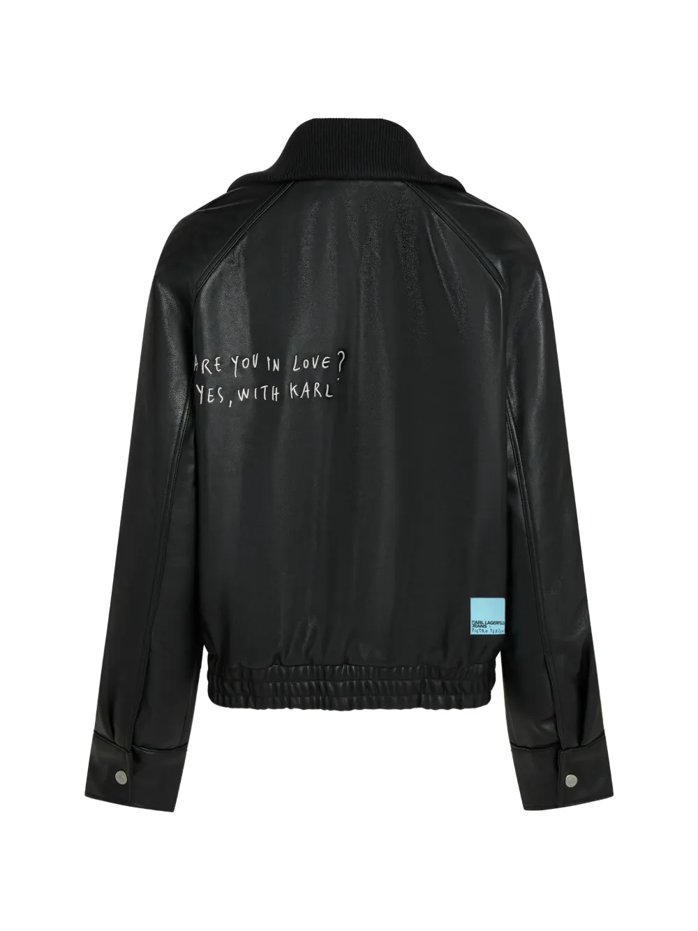 Karl Lagerfeld Jeans x Pietro Terzini jack met rits Zwart