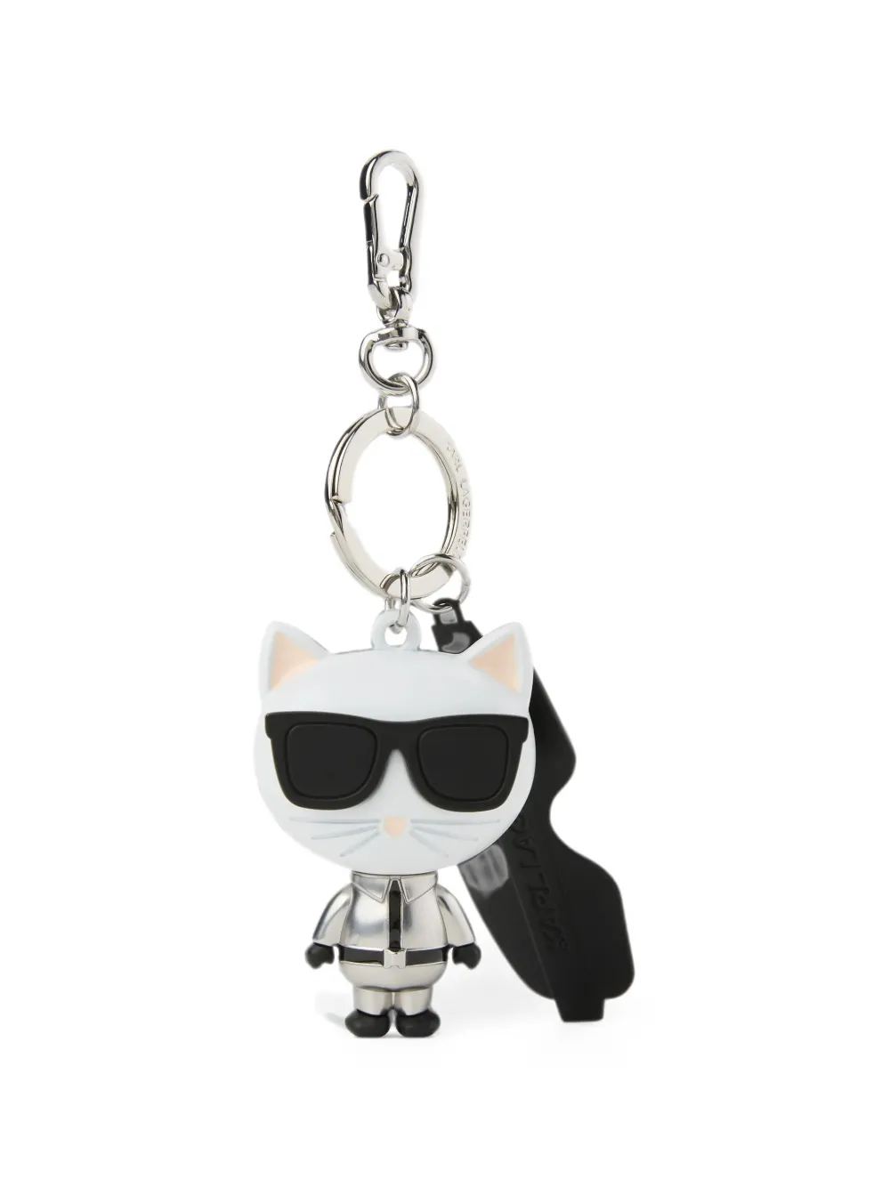 Karl Lagerfeld Ikonik Choupette Schlüsselanhänger - Weiß