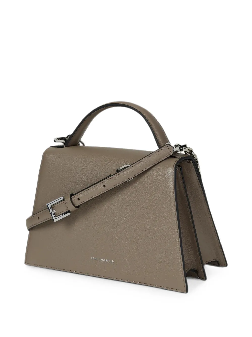 Karl Lagerfeld K Signature medium schoudertas Grijs