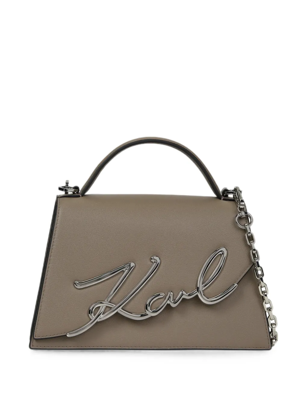 Karl Lagerfeld Borsa a tracolla K/Signature media - Grigio
