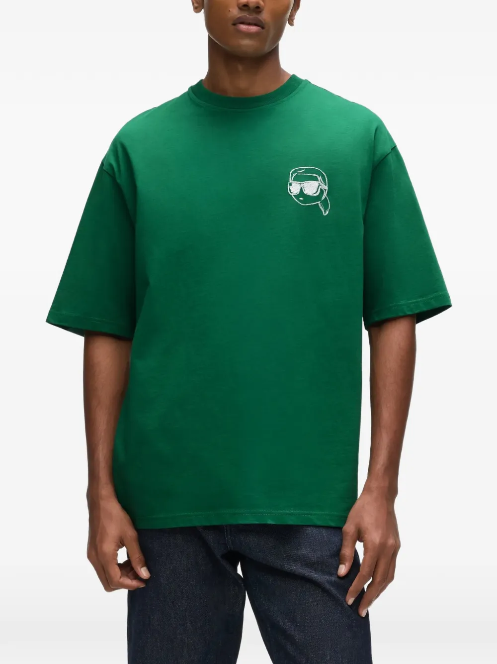 Karl Lagerfeld Ikon T-shirt Groen