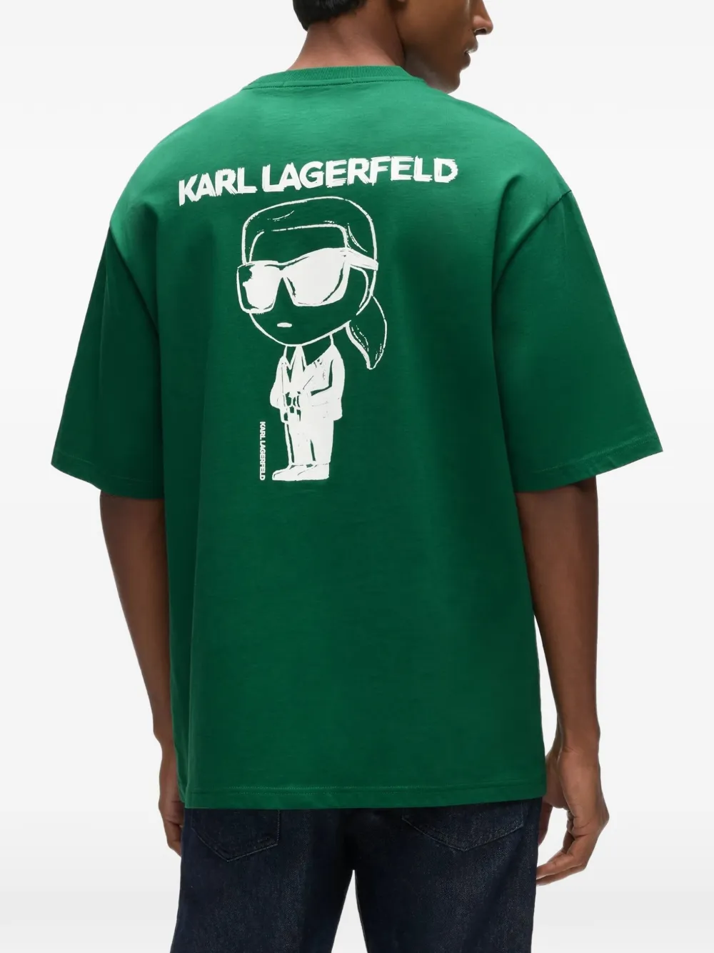 Karl Lagerfeld Ikon T-shirt Groen