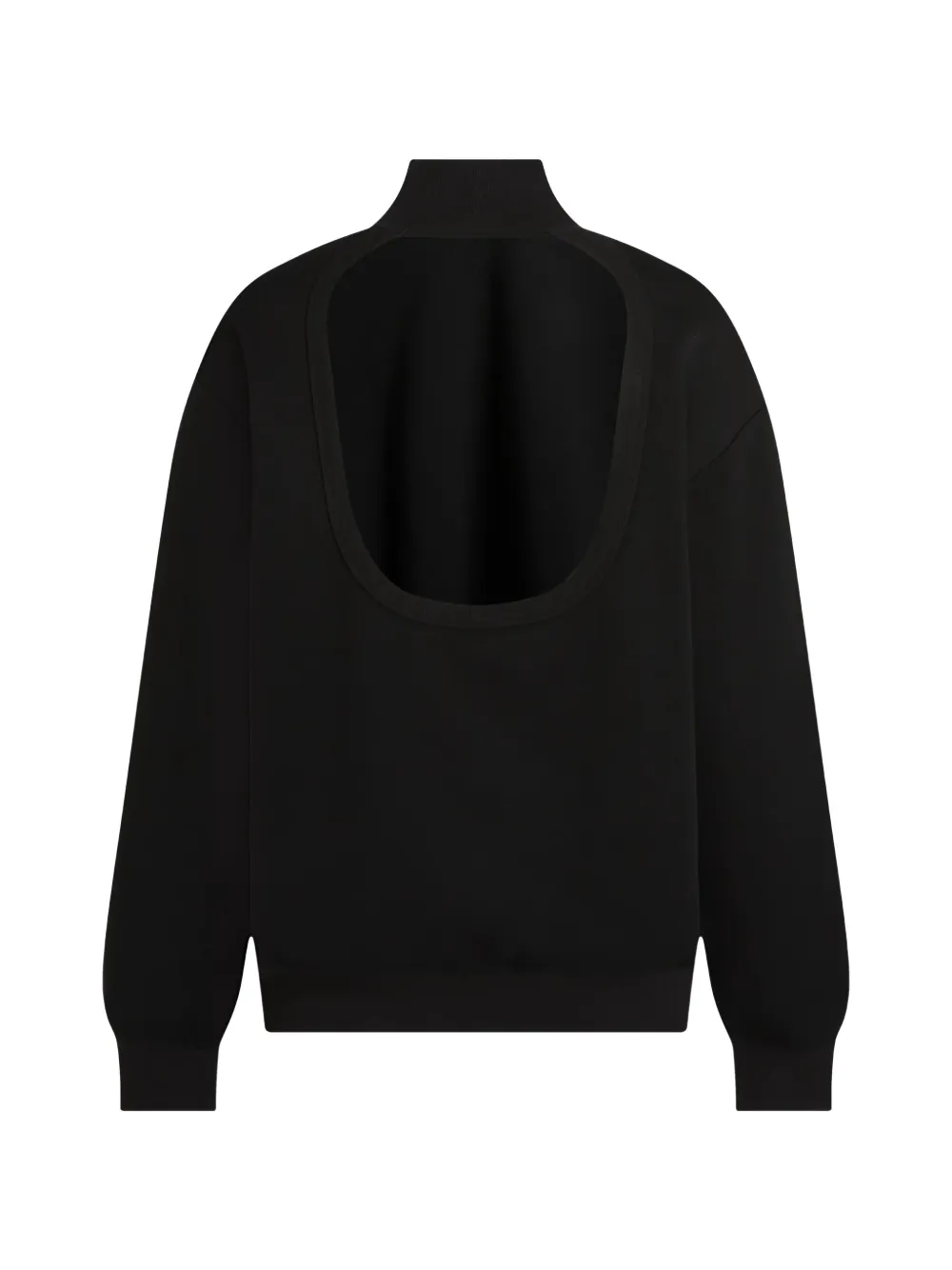 Karl Lagerfeld Jeans Sweater met uitgesneden details Zwart