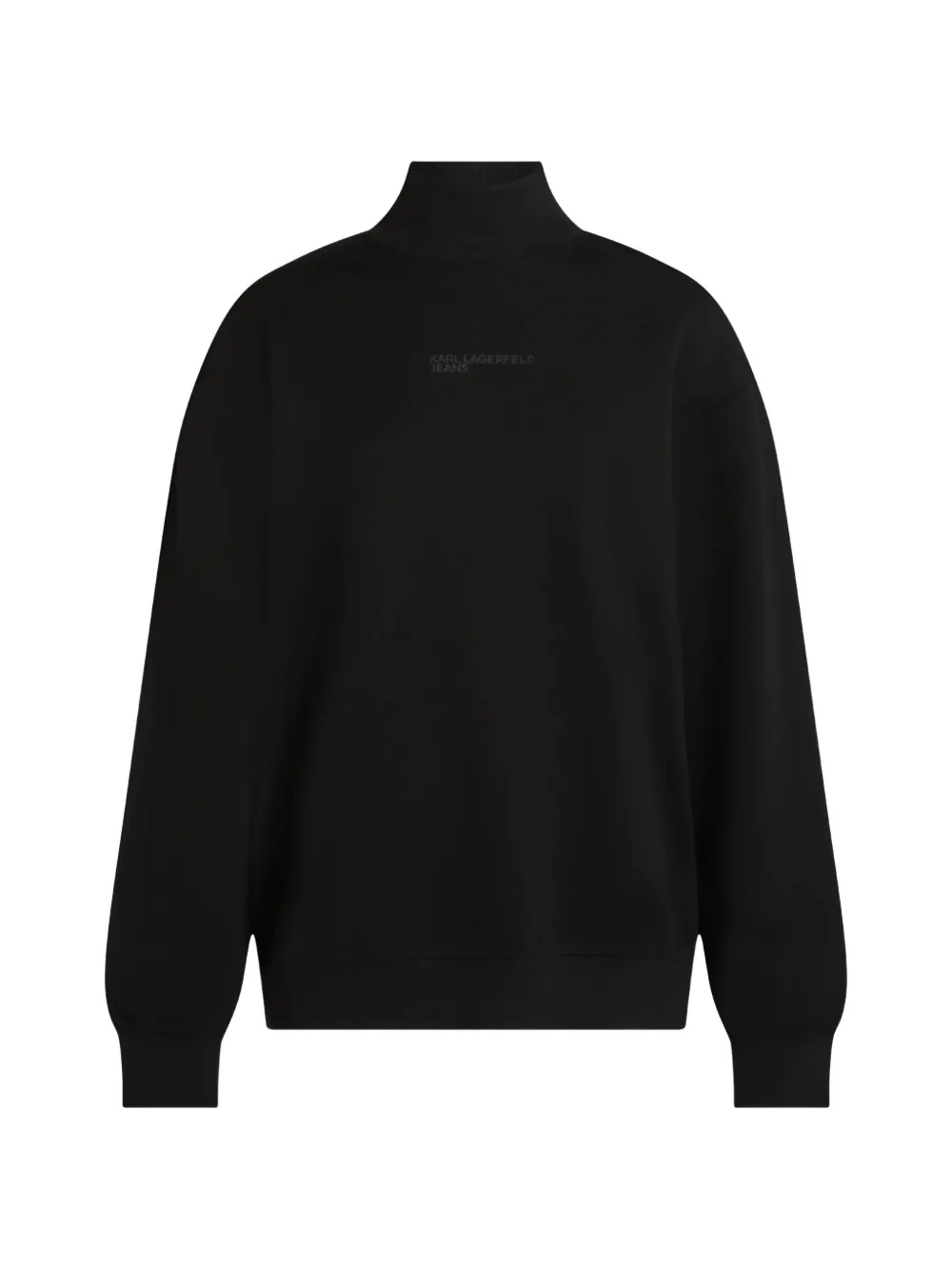 Karl Lagerfeld Jeans Felpa con dettaglio cut-out - Nero