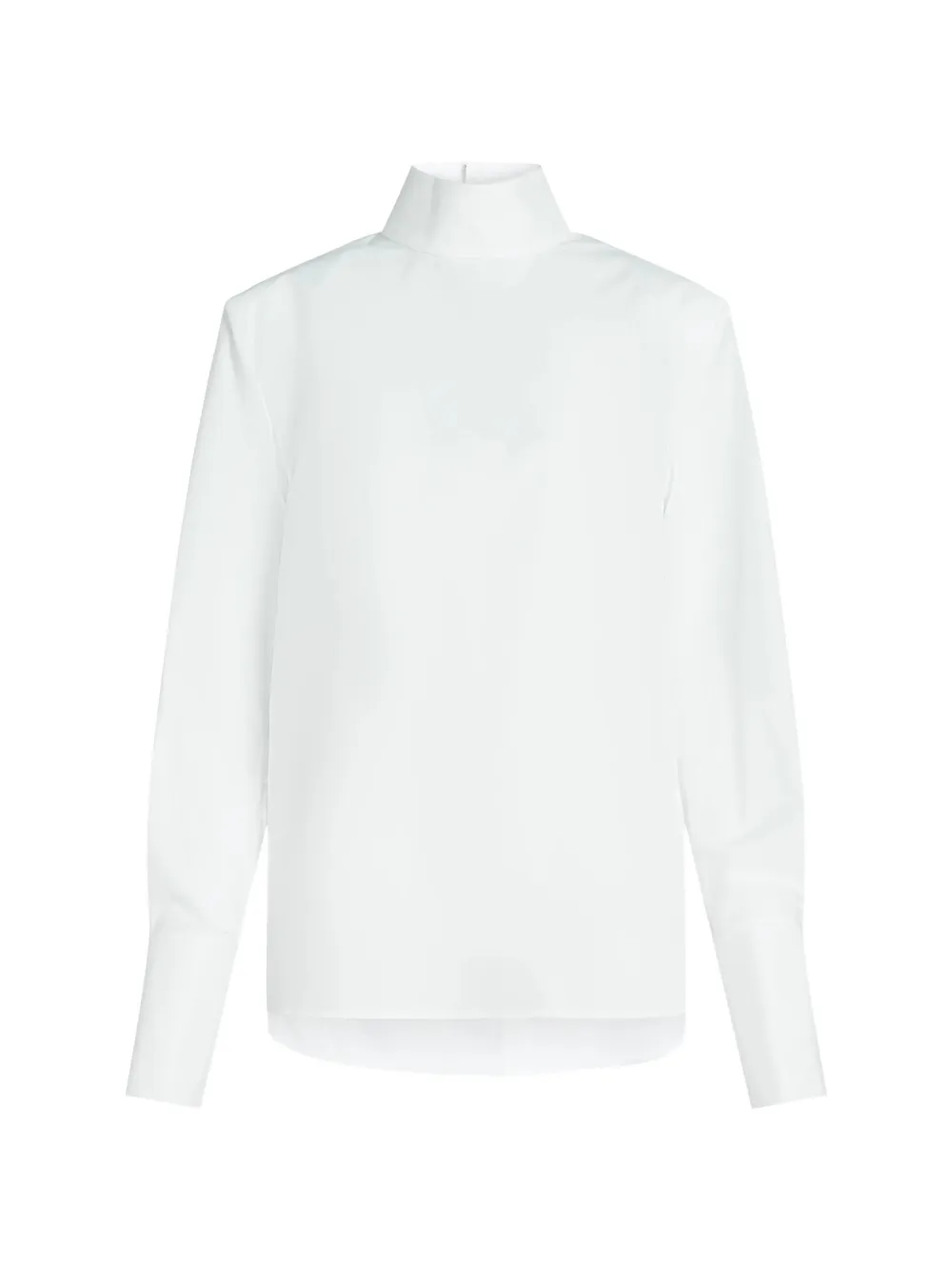 Karl Lagerfeld Blusa a collo alto - Bianco