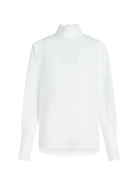 Karl Lagerfeld bluse med høj hals