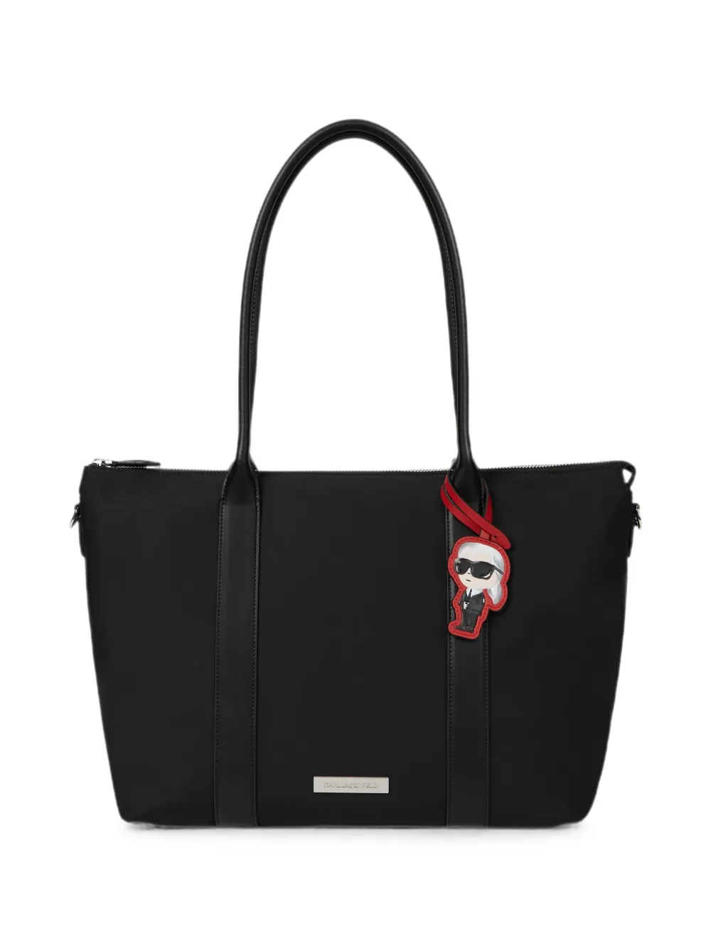 Karl Lagerfeld large Ikon tote bag - Black