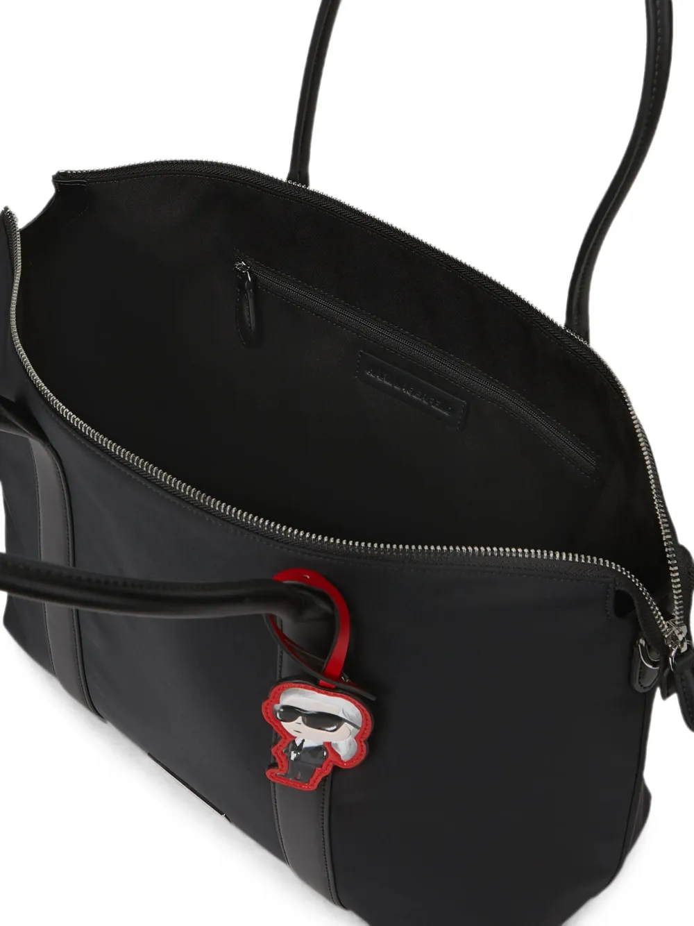 Karl Lagerfeld Grote Ikon shopper Zwart