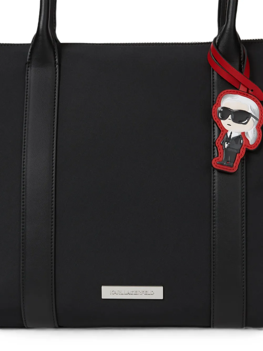 Karl Lagerfeld Grote Ikon shopper Zwart