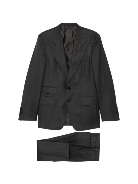 TOM FORD peak-lapel suit