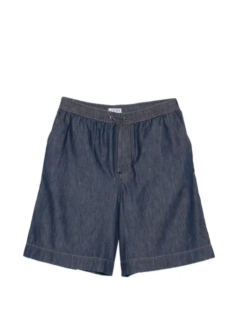 LOEWE Anagram-embroidered drawstring shorts