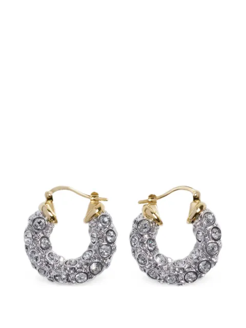 Simone Rocha rhinestone-embellished hoop earrings