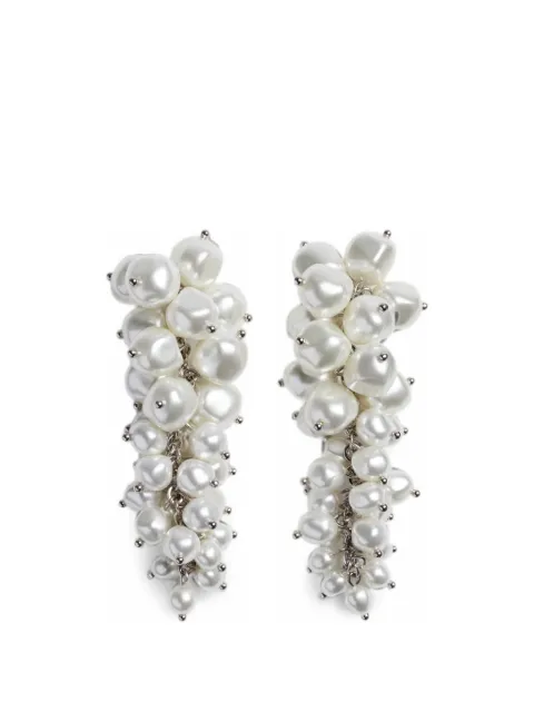 Simone Rocha pendientes con perlas
