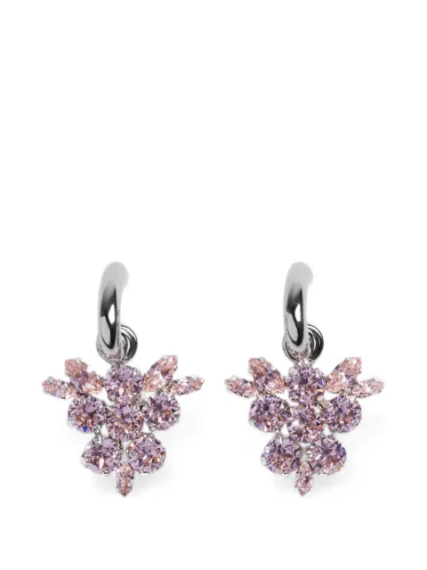Simone Rocha Frond hoop earrings