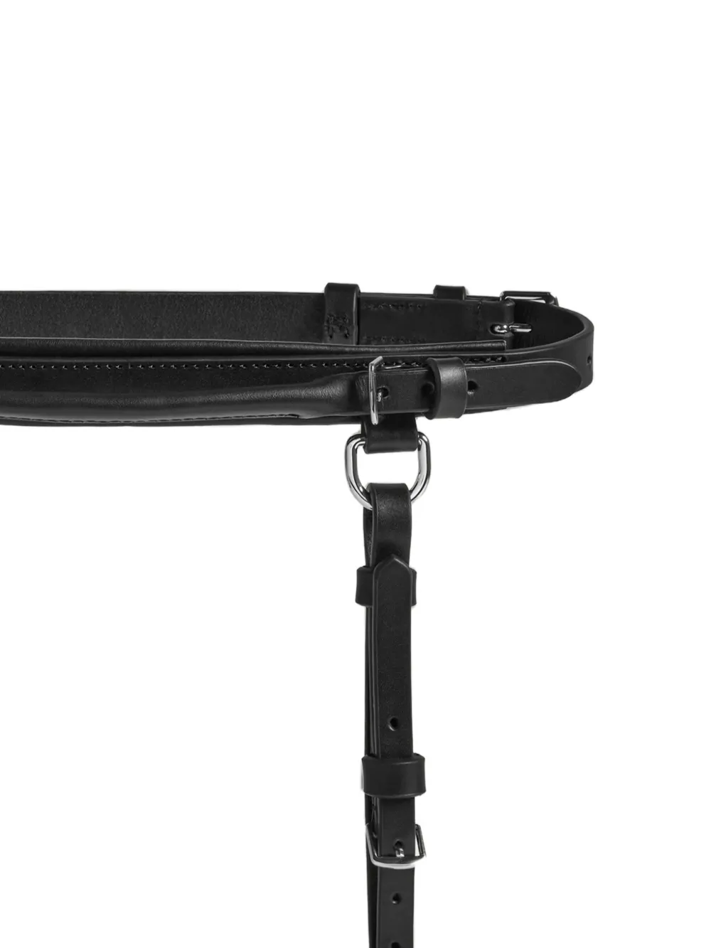 Simone Rocha Double-loop Tassel-detail Belt in Black, view 2