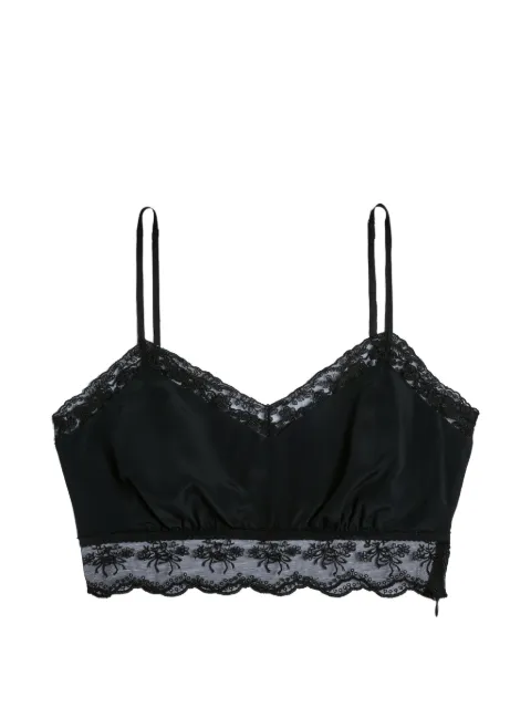 Simone Rocha lace-trim negligee bralette