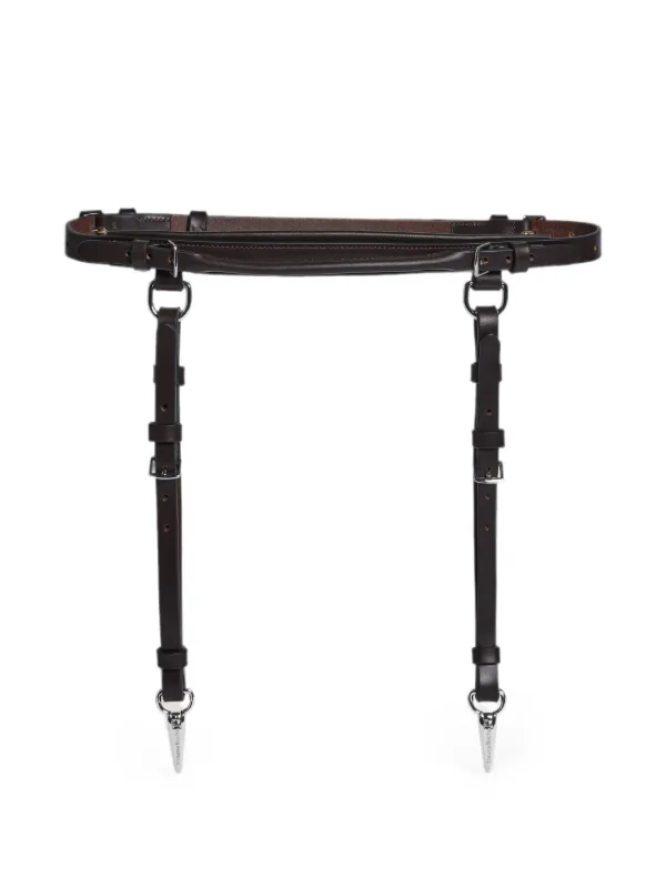 Simone Rocha Bridle Tassel Belt in Brown