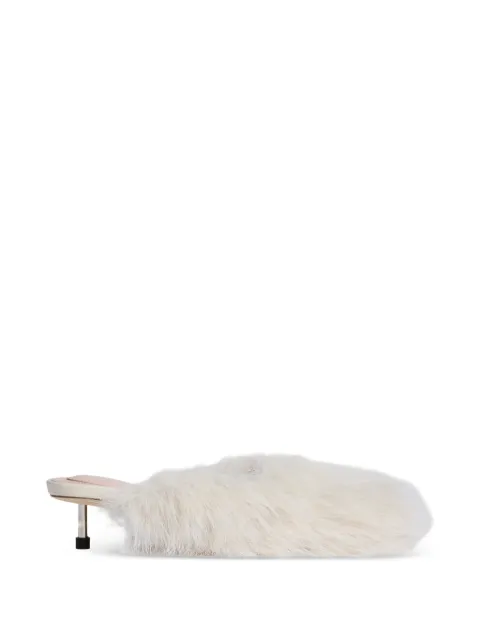 Simone Rocha faux-fur mules