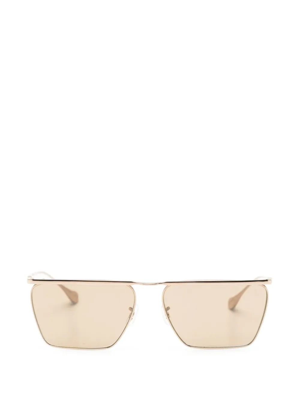 Oliver Peoples Occhiali da sole squadrati - Oro