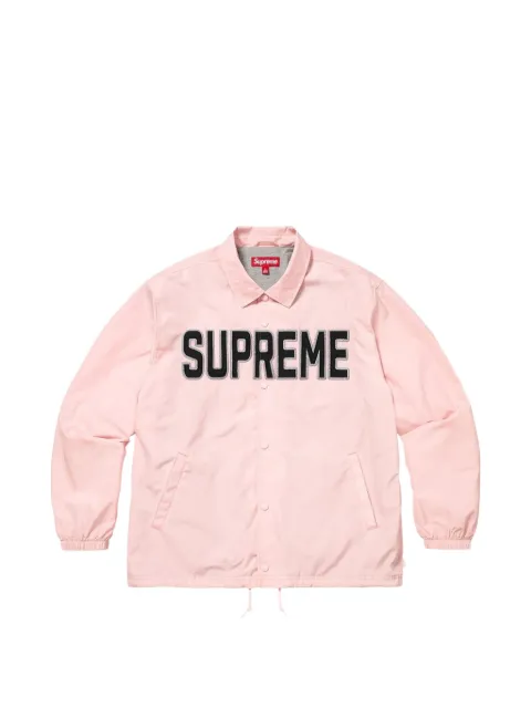 Supreme logo-appliqué jacket