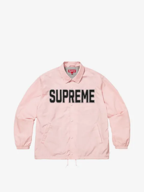 Supreme logo-appliqué jacket