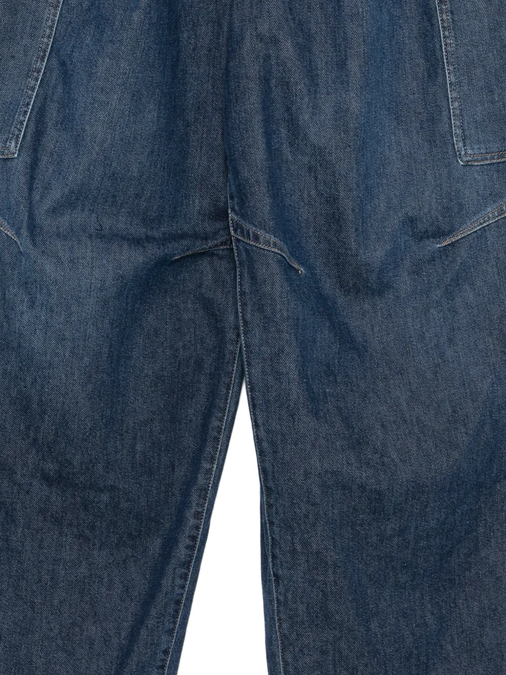 Emporio Armani Jeans met zak en plooien Blauw