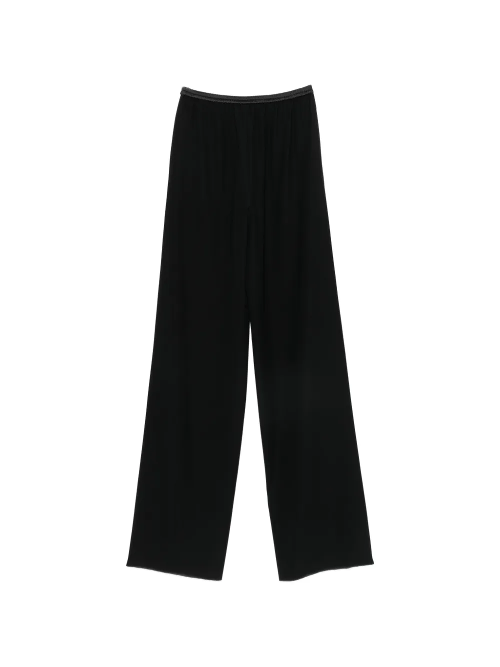 Emporio Armani Straight broek Zwart